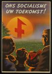 799131 Propaganda-affiche van de N.S.B.